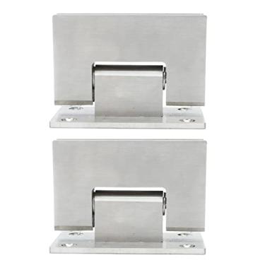 Imagem de Generic Dobradiças de Porta de Vidro Sem Moldura, 90 Graus Amplamente Utilizados 2pcs por Porta de Vidro Dobradiça Anti -ferrugem para a Escola
