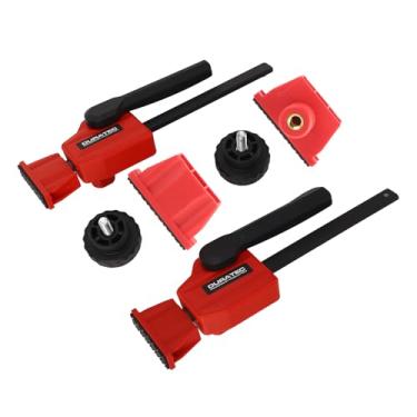 Imagem de Yinhing Grampo de Cão de Bancada, Pinça de Cachorro Cramp Woodworking Bancada de Cachorro Brilho de Brura Ajustável Ferramenta de Barra de Mesa Ajustável 2pcs Banco de Cães Grampos de Madeira de