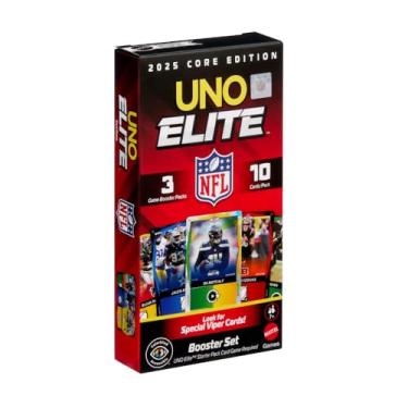 Imagem de UNO Elite NFL Jogo de Cartas Pacote Impulso para crianças a partir de 7 anos