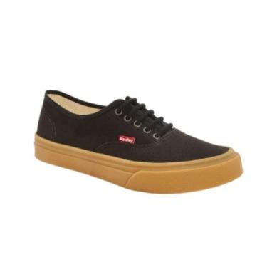 Imagem de Tenis Da Redley Alta Durabilidade Estilo Jovem Bicolor Sumer, Preto, 3