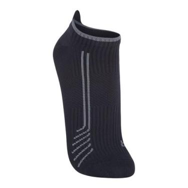 Imagem de Meia Unissex Cano Curto Dry Anatomica Lupo Sport Rio, Preto, 33-36
