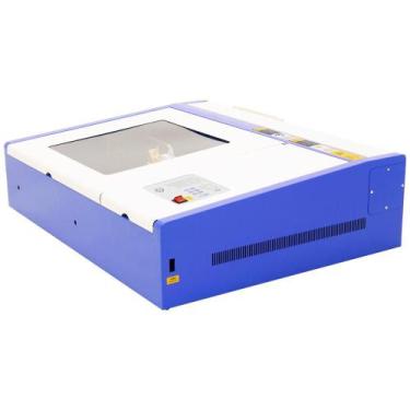 Imagem de Máquina CNC Router Laser Corte e Gravação 40x40cm 60w Sensor Fluxo de 