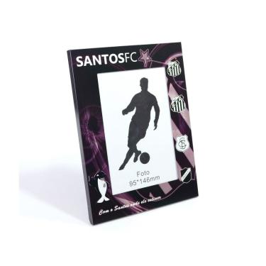 Imagem de Porta retrato de alumínio 1 foto 10x15cm - Santos