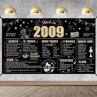 Imagem de Decorações de fundo de banner de aniversário 16º aniversário de Eiurte