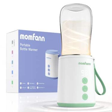 Imagem de Aquecedor de garrafas portátil MOMFANN de aquecimento rápido, à prova 