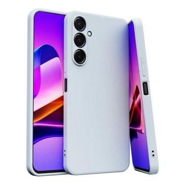 Imagem de Capa Capinha Para Galaxy S23 Silicone Aveludado Com Azul-Be