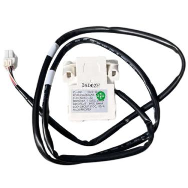 Imagem de GOLICC Interruptor de bloqueio da tampa da arruela EBF61674802/EBF60665201 | Aço inoxidável resistente | Compatível com LG | Compatível com máquinas de lavar Kenmore | Substitui PS8751171, AP5785599