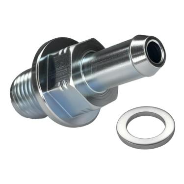 Imagem de SWQS Válvula PCV, válvula PCV com kit de junta de substituição OEM 045-0357 17130-PND-A01 17130RBBA0, válvula de ventilação positiva do cárter automotivo para Honda CRV Accord Element Civic Acura ILX