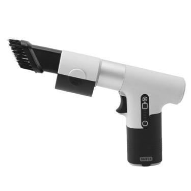 Imagem de SUNGOOYUE Atomizador de Ar Elétrico, Poderoso Ventilador de 120.000 RPM para Computador, Kit para Carro, 3000 MAh, Ventilador de Turbina Sem Fio, Portátil, Prático (Cinza Branco)