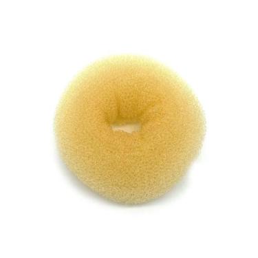 Imagem de Acessório Rosquinha Donut Fazer Coque Cor Bege Tamanho: P - C&C Shop