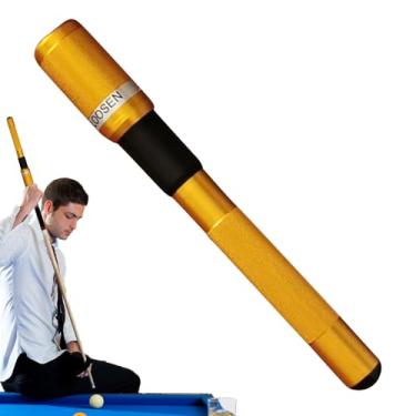 Imagem de Extensão de taco de bilhar - extensor de bastão de sinuca - Acessórios de bilhar de liga de alumínio resistente para jogo aprimorado de 9 bolas