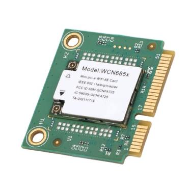 Imagem de Serounder Placa Sem Fio WiFi 6E, Placa PCIe WiFi Bluetooth Tri-Band Com Antena Dupla Integrada, Criptografia de Segurança WPA3, Transmissão OFDMA/MU-MIMO