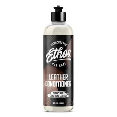 Imagem de Ethos Car Care – limpador e condicionador de couro 473 ml – limpa e condiciona superfícies de couro, vinil e plástico para um acabamento como novo – Contém bloqueadores e hidratantes UV premium