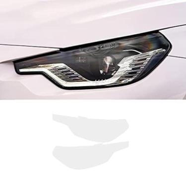 Imagem de Película de farol de carro para BMW Série 2 Coupe G42 2022 filme protetor de farol de carro luz frontal transparente escurecido adesivo de vinil