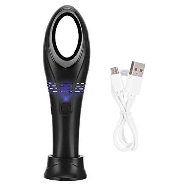 Imagem de CUOFYUNL Portátil USB Extensão de Cílios Ventilador Sem Lâmina Secador de Cílios Enxertados (Preta)