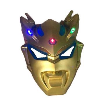 Imagem de Máscara de PVC Luminous Ultramans Zero para fantasia de cosplay infant