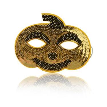 Imagem de Máscara de cosplay, abóbora, fantasia de Halloween, decoração de festa