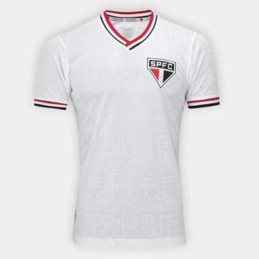 Imagem de Camiseta São Paulo RetrôMania Tokio 1993 Masculina - Branco, GG