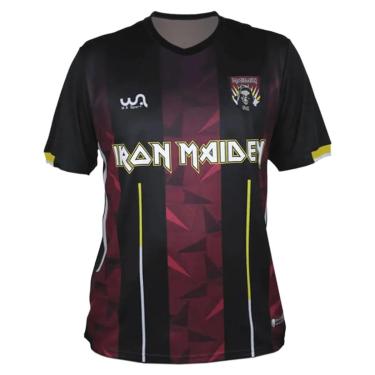Imagem de Camiseta Wa Sport Masculino Iron Maiden Futebol Manga Curta-Masculino