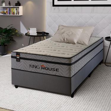 Imagem de Cama Box Molas Ensacadas Preston Solteirão 96x203 King House
