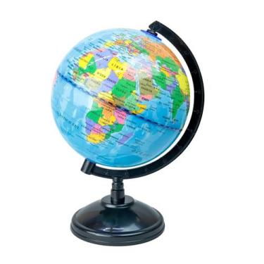 Imagem de Globo terrestre decorativo pvc 22cm - Imporiente