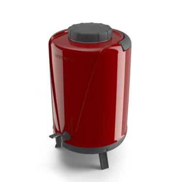 Imagem de Garrafa termica botijao com torneira 10 litros cha cafe agua - UNITERM