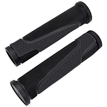 Imagem de Par Manopla Punheira Ponteira de Borracha Para Guidon Bike Bicicleta -
