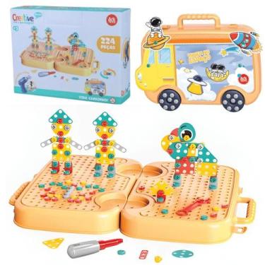 Imagem de Creative Maleta 2 em 1 Viagem no Espaço 224 Peças - Ark Toys