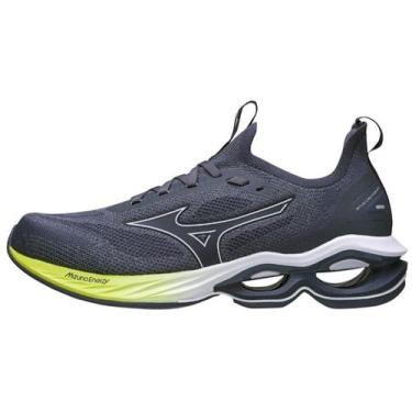 Imagem de Tênis mizuno creation 24 m, Azul noite, Lima neon, Branco, 42
