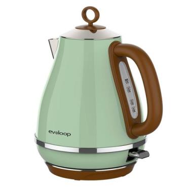 Imagem de Chaleira Elétrica Evoloop 1,7L - Aço Inoxidável 1500W - Sem BPA