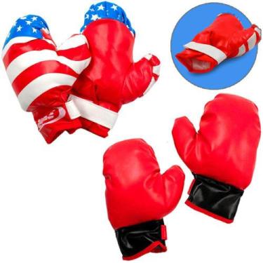 Imagem de luva de boxe infantil sortidas com 2 pecas 23x13cm na solapa - SPIDER