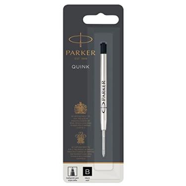 Imagem de Blister com 1 Carga Esferográfica Parker Quinkflow Negra Fina S0909530/1782467, Parker, 1782467, N/A