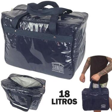 Imagem de Bolsa Térmica 18 Litros Lanche Bebida Cerveja Refrigerante 25 Latas Vi