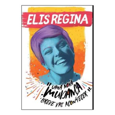 Imagem de Quadro Musica Elis Regina Mpb Arte Moldura 42x29cm - Fanarte