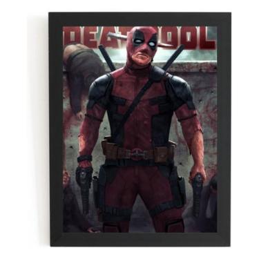 Imagem de Quadro Filme Deadpool 2 Marvel Hq Geek Arte - Fanarte