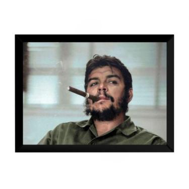 Imagem de Quadro Revolução Ernesto Che Guevara Foto Remasterizada - Fanarte