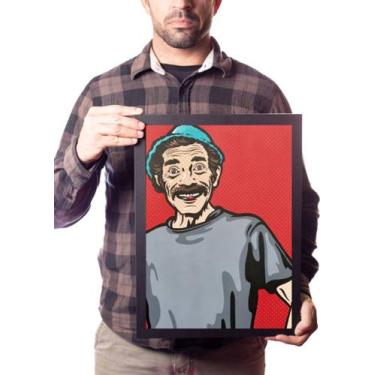 Imagem de Quadro Decorativo Seu Madruga Chaves Pop Arte - Fanarte