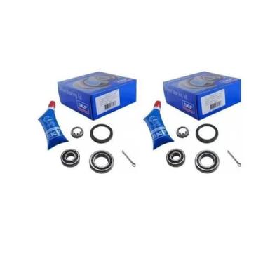 Imagem de Par Kit Rolamento Roda Traseira Gol Voyage Parati Saveiro G1 a G5 Skf 