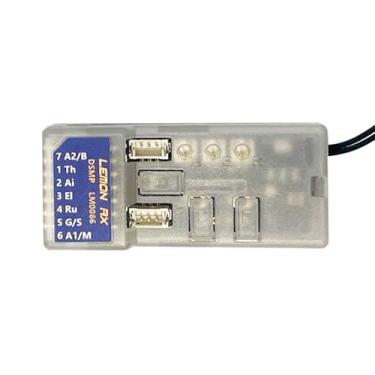 Imagem de Buddy RC Compatible Spektrum Full-Range DSMP Telemetry Stabilizer， DSMX DSM2 Compatible 7-CH Telemetry Stabilizer Voltage Probe Receiver LMN0086VP