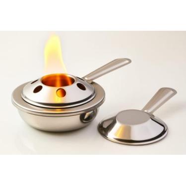 Imagem de Queimador Grande Inox Para Rechaud 9,5 x 4cm Ravinox