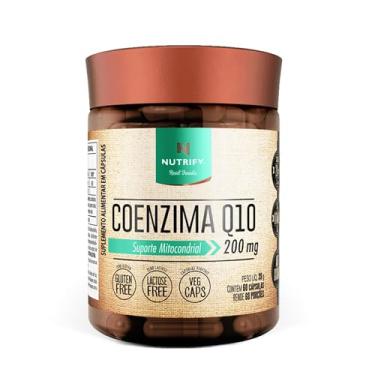 Imagem de Nutrify Coenzima Q10 200mg por Dose - Porção 1 Cápsula - Multivitamínico - Enriquecido com Vitamina E - 60 Caps