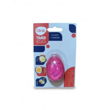 Imagem de Temporizador Ovo Timer Termômetro Cozimento Egg Mole Médio Duro Cozinha Pontto Certo Cores Sortidas Premium