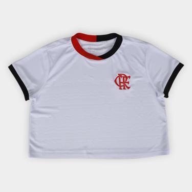 Imagem de Camiseta Cropped Flamengo Feminina-Feminino