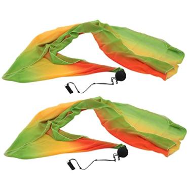 Imagem de shamjina 2 Peças de Véu de Dança Do Ventre Suave E, de Arremesso para, Acessórios de Desempenho, 8