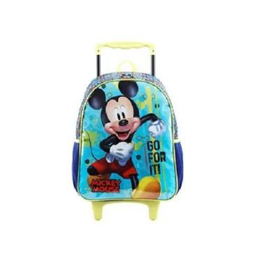 Imagem de Mochila Escolar Com Rodas Mickey - Xeryus