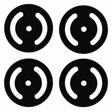 Imagem de Kit 8 Anilhas Vazadas Pintadas 2 Kg - Anilhas De Minas