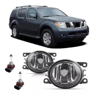 Imagem de Par Farol De Milha Universal Pathfinder 2006 2007 2008 2009 + Lâmpada