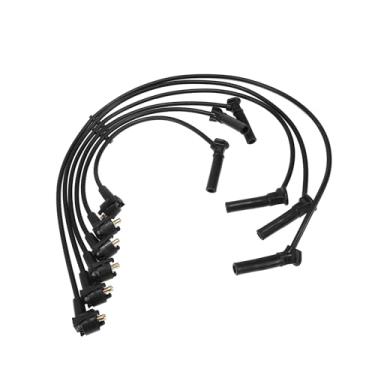 Imagem de A ABSOPRO Cabo de chicote de bobina de ignição para vela de ignição para carro adequado para Ford Explorer V6 4.0L 1997-2001 No.XU2Z12259FA/XU2Z12259-FA - Pacote com 6 itens de substituição