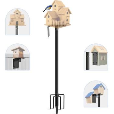 Imagem de Pole Feeder Pole Ottsuls de 92 polegadas com placa de madeira e base d
