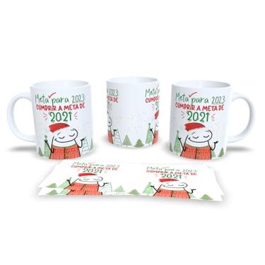 Imagem de Caneca Gente Que Ama Panetone, Cerâmica Branca, Design Natalino com Ilustração Divertida, Decoração para Festas (6)